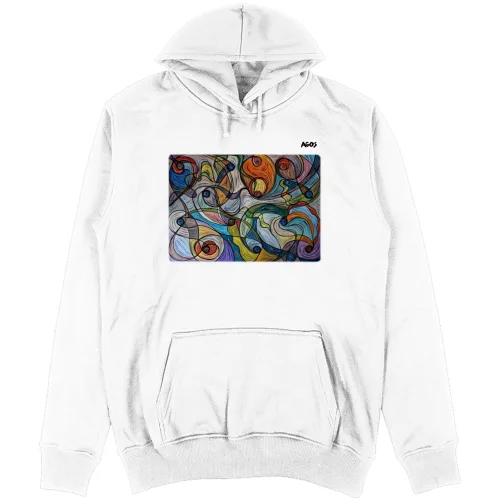 Felpa Unisex con Cappuccio