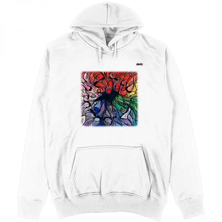 Agos 090 Felpa unisex cappuccio