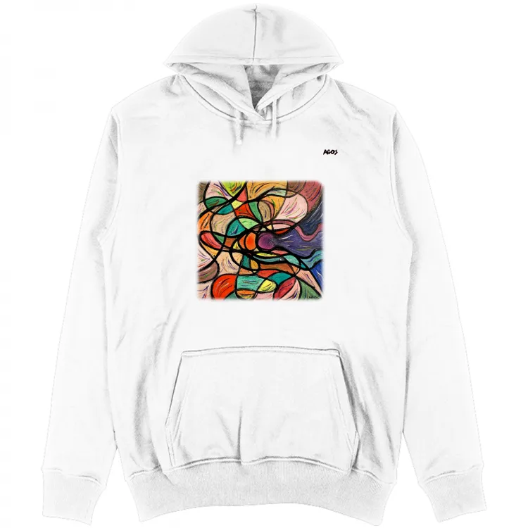 Agos 088 Felpa unisex cappuccio