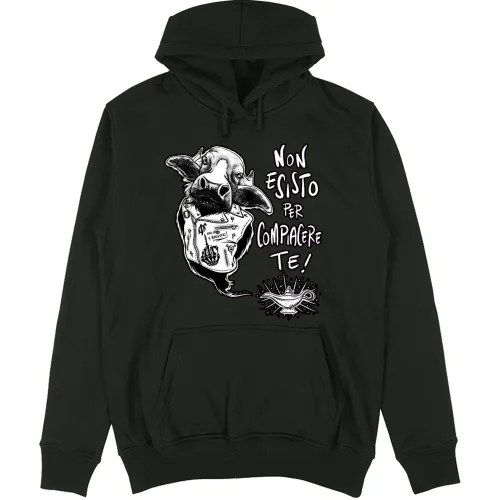 Felpa Unisex con Cappuccio