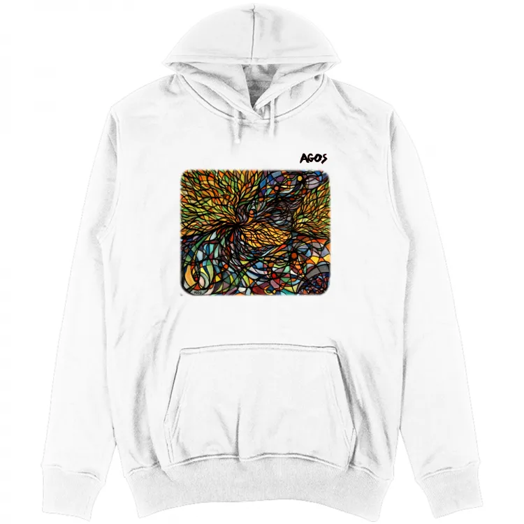 Agos 127 Felpa unisex cappuccio