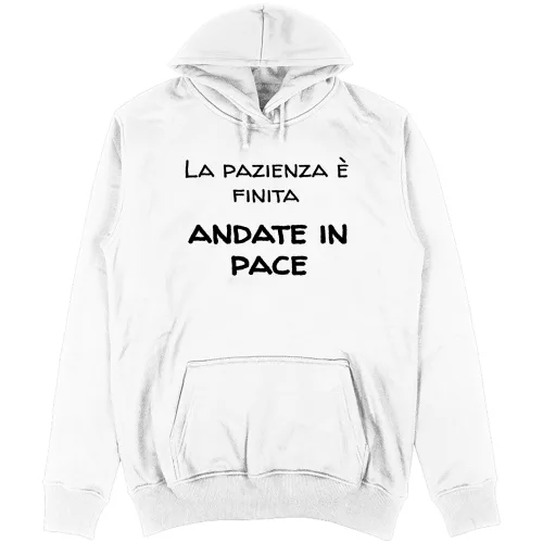 Felpa Unisex con Cappuccio