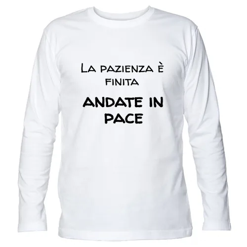 T-Shirt Unisex Manica Lunga