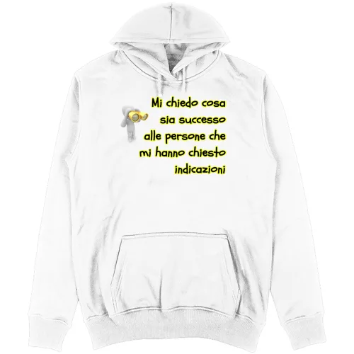 Felpa Unisex con Cappuccio