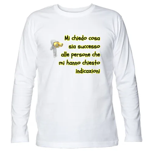 T-Shirt Unisex Manica Lunga