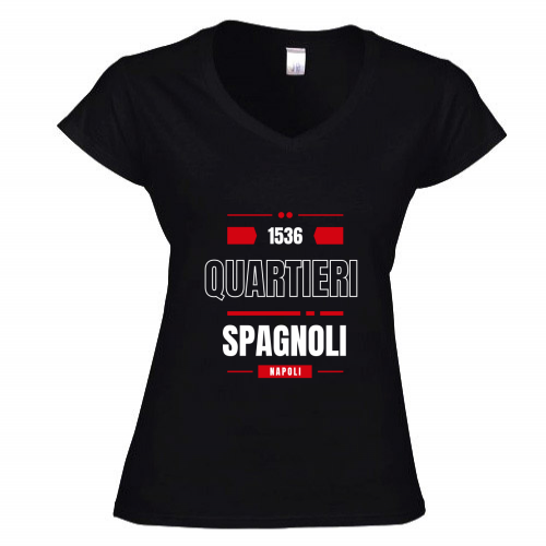 T-Shirt Donna Scollo V