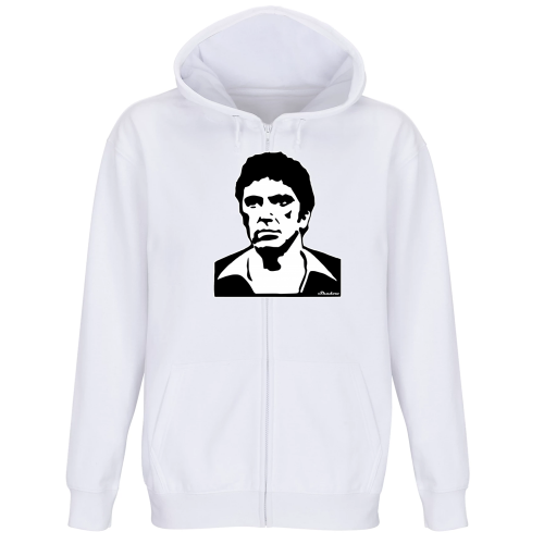 Felpa Premium Cappuccio Zip