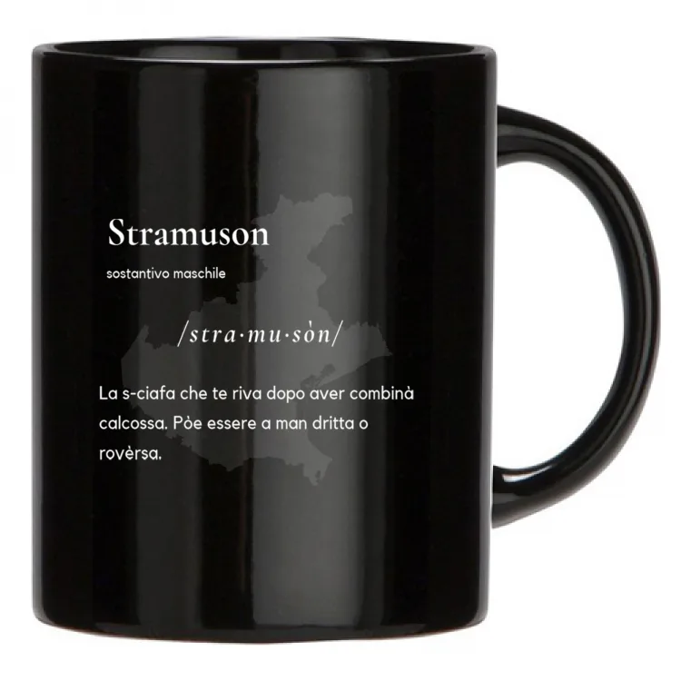 STRAMUSON-tazza nera