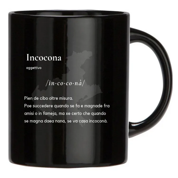 INCOCONA-tazza nera