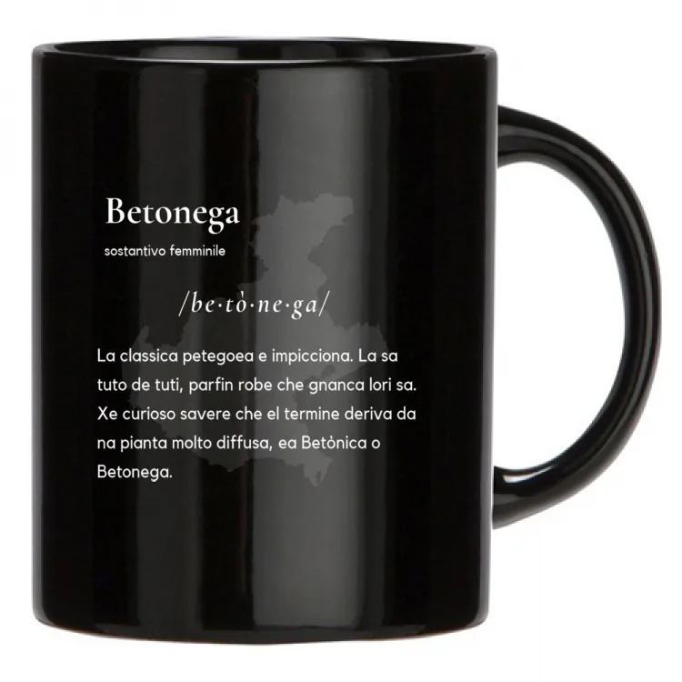 BETONEGA-tazza nera