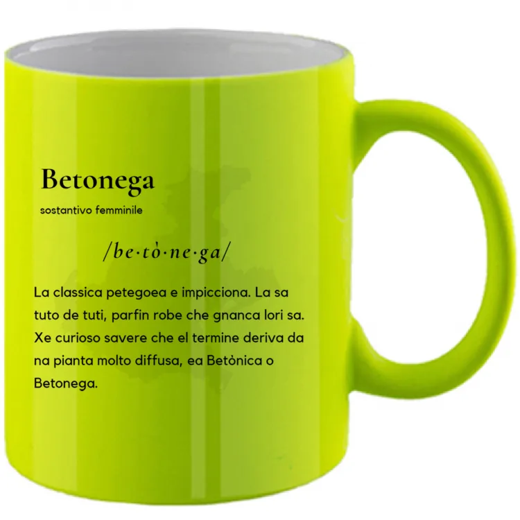 BETONEGA-tazza bianca