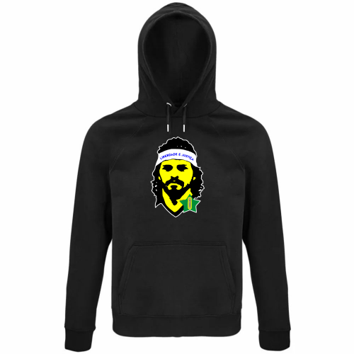 Felpa Organica Unisex Cappuccio