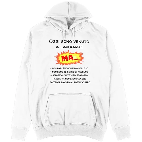 Felpa Unisex con Cappuccio