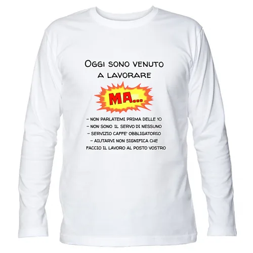 T-Shirt Unisex Manica Lunga