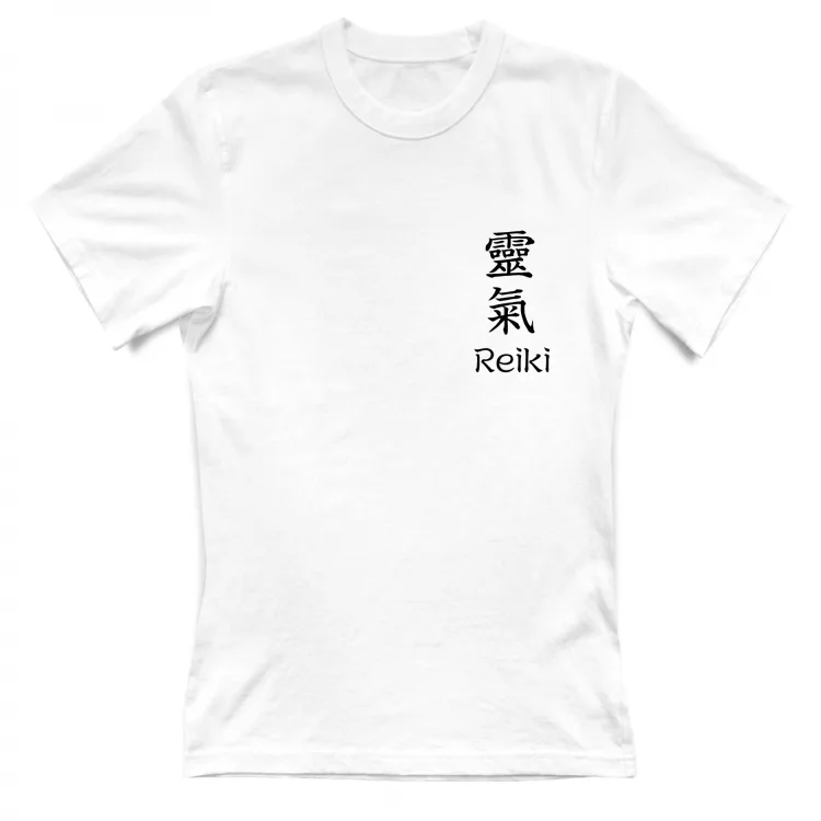 T-Shirt donna kanji Reiki - colori chiari