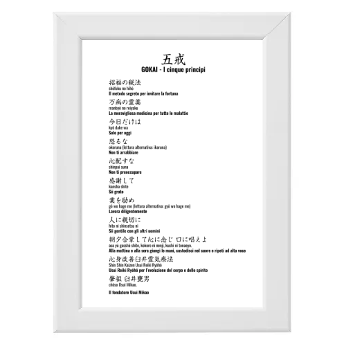 Poster con Cornice 20x30