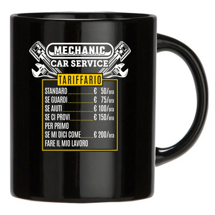 T-Shirt Mechanic Tariffario
