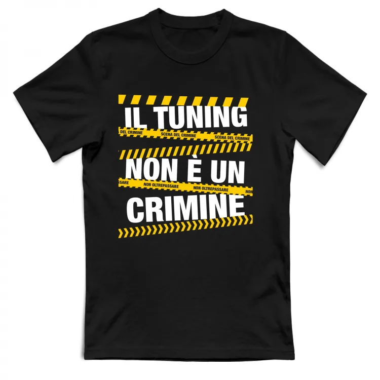 T-Shirt il Tuning non è un crimine