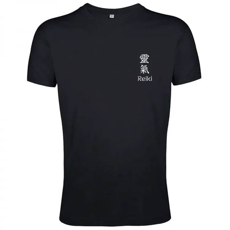 T-Shirt uomo fit Kanji Reiki - colori scuri