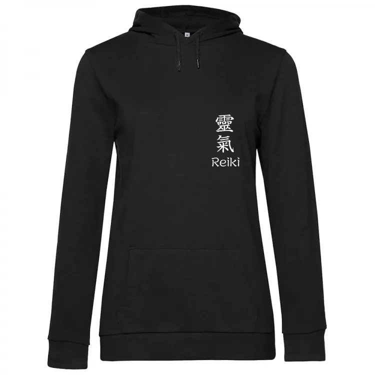 Felpa donna kanji Reiki - colori scuri