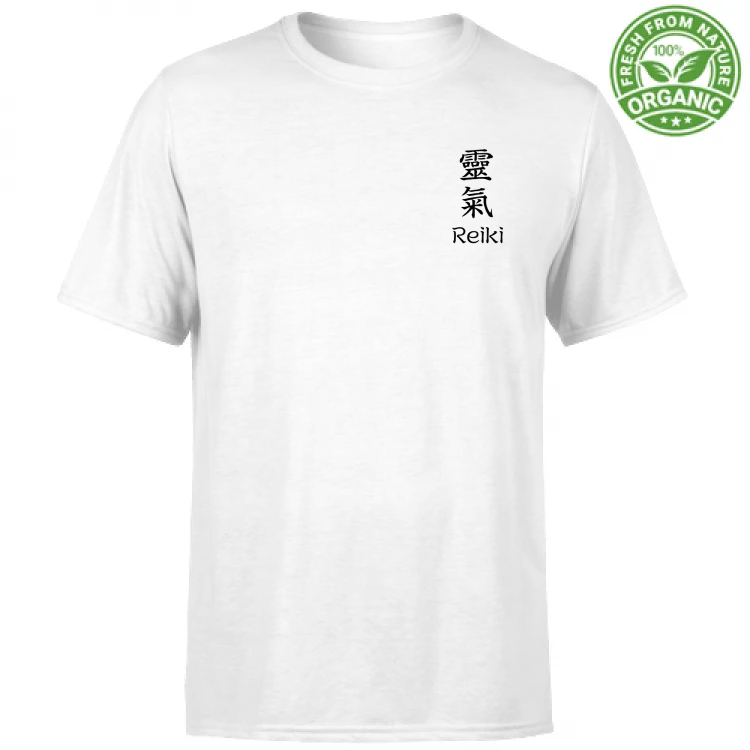 T-Shirt Unisex Organic Reiki - col chiari