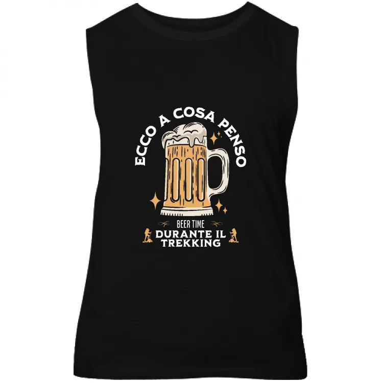 Ecco a cosa penso T-shirt Birra