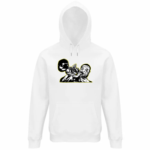 Felpa Organica Unisex Cappuccio