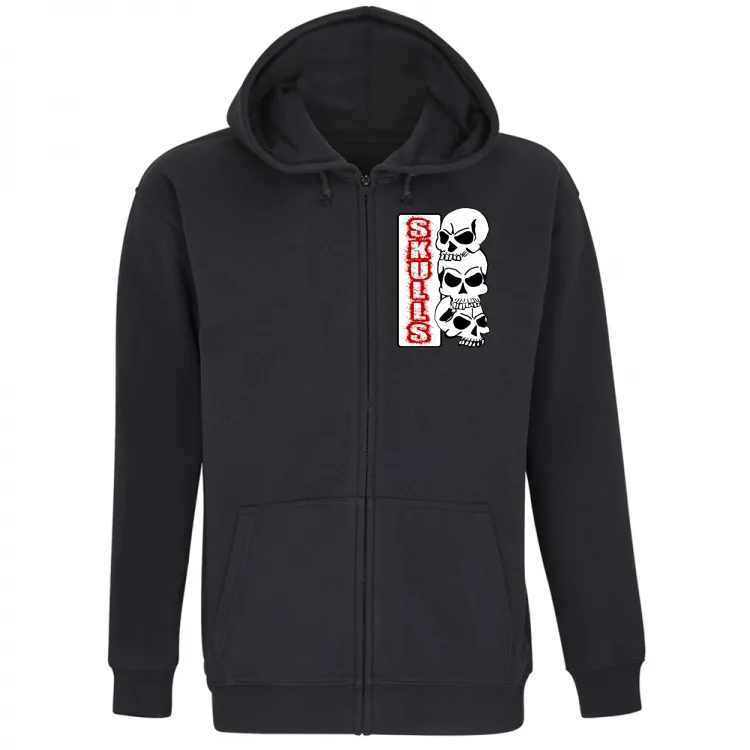 Skulls Blood Totem Zip Hoodie