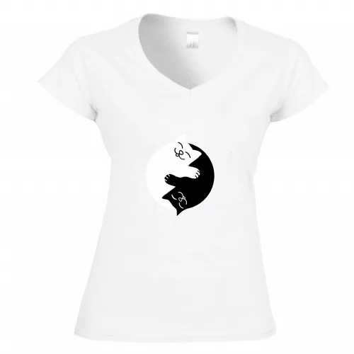 T-Shirt Donna Scollo V