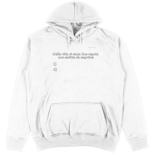 Felpa Unisex con Cappuccio