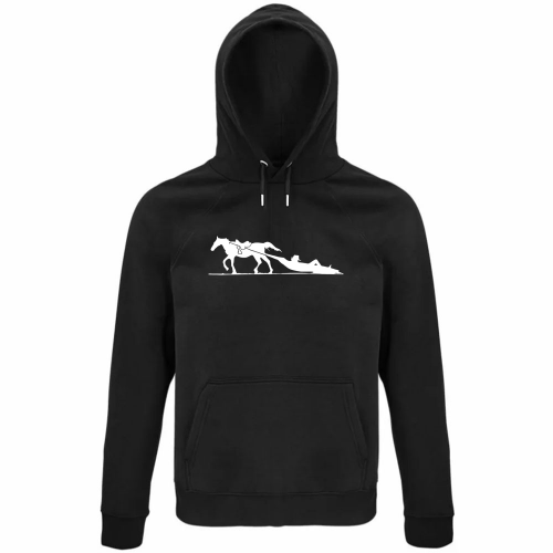 Felpa Organica Unisex Cappuccio