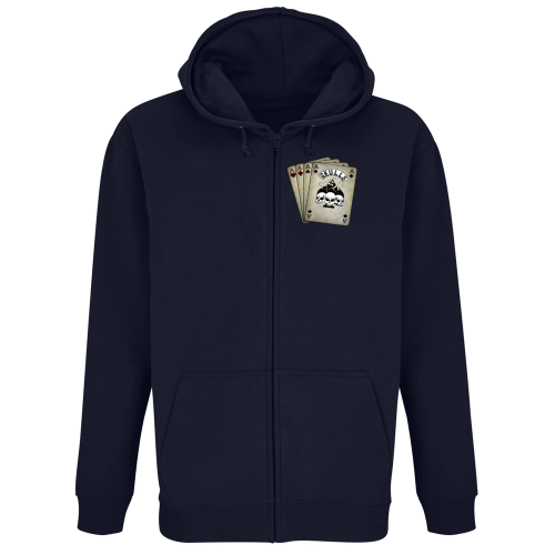 Felpa Premium Cappuccio Zip