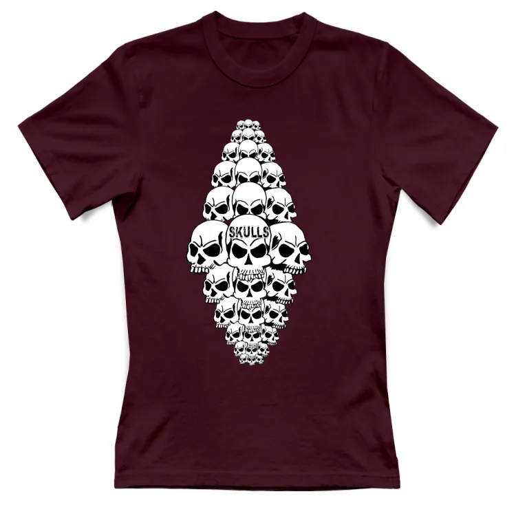 Pile of Skulls Woman t-shirt