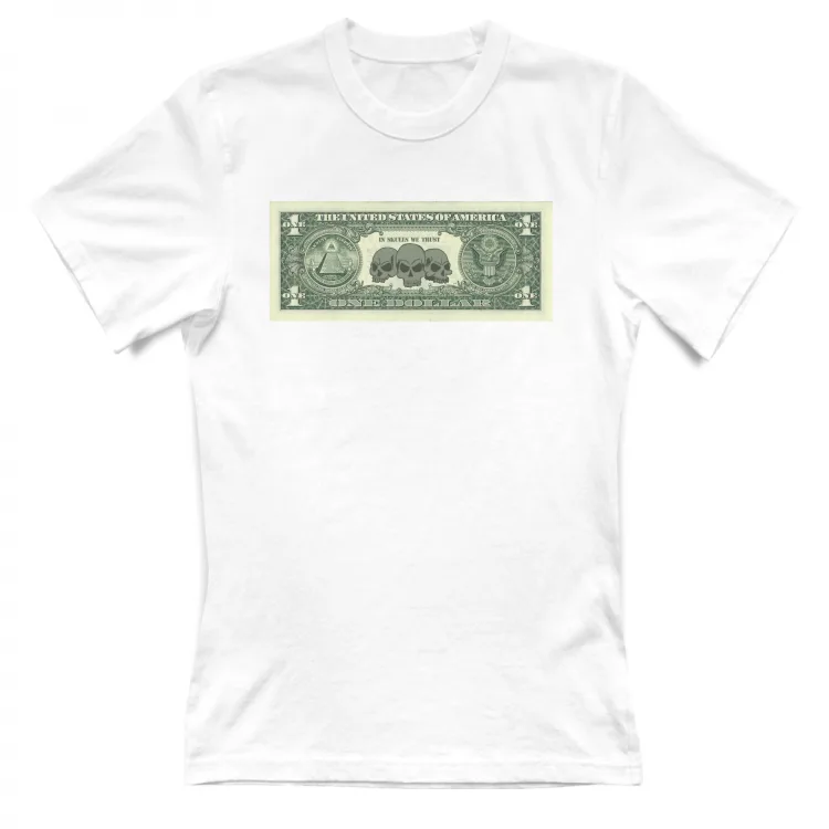 Skulls Dollar woman t-shirt