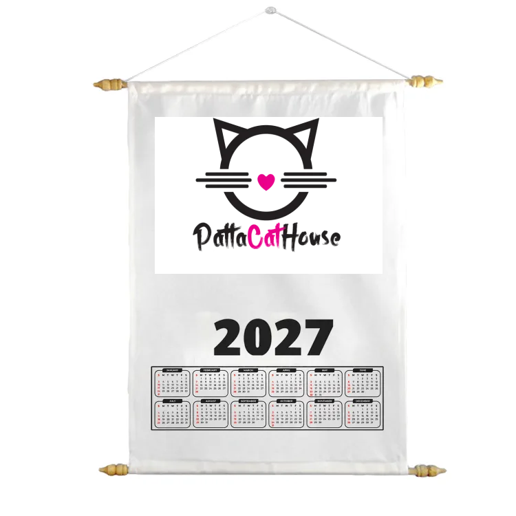 calendario in tessuto