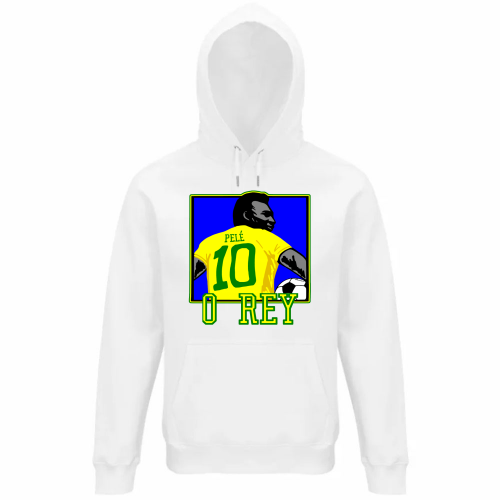 Felpa Organica Unisex Cappuccio
