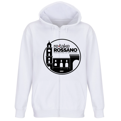 Felpa Premium Cappuccio Zip