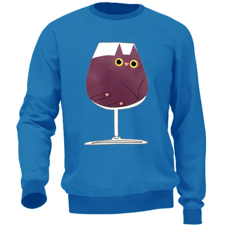 felpa (unisex) "cats" 