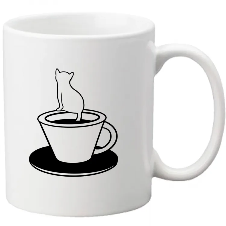 mug "cats and coffee" 