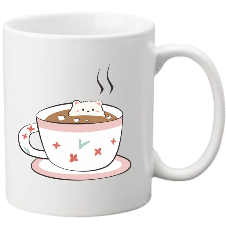 mug "cats and coffee" 
