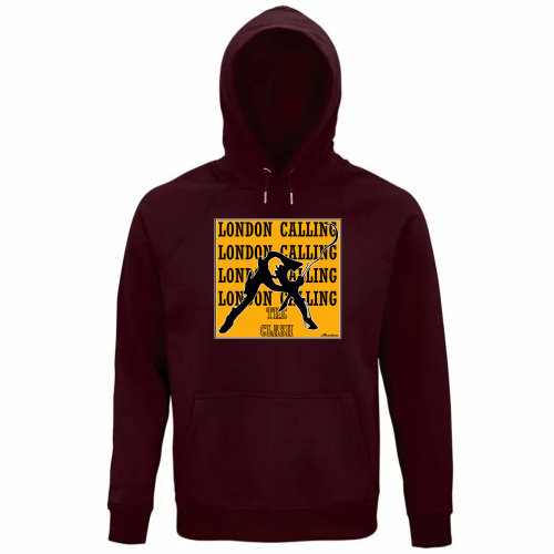 Felpa Organica Unisex Cappuccio