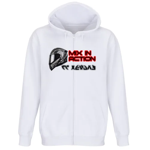 Felpa Premium Cappuccio Zip