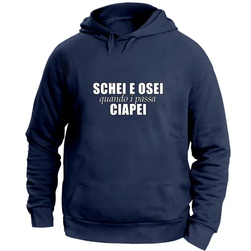 Felpa Unisex con Cappuccio Large