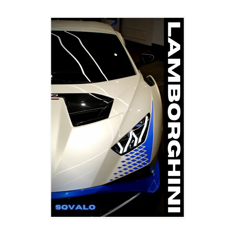 Canvas Lamborghini Huracan STO