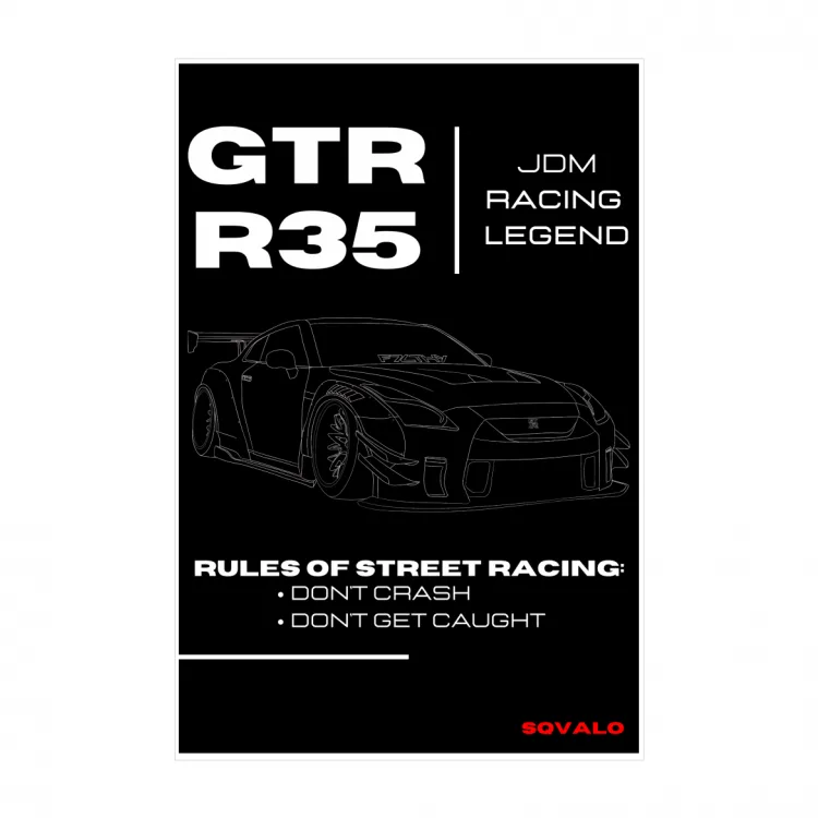Canvas Nissan GTR R35