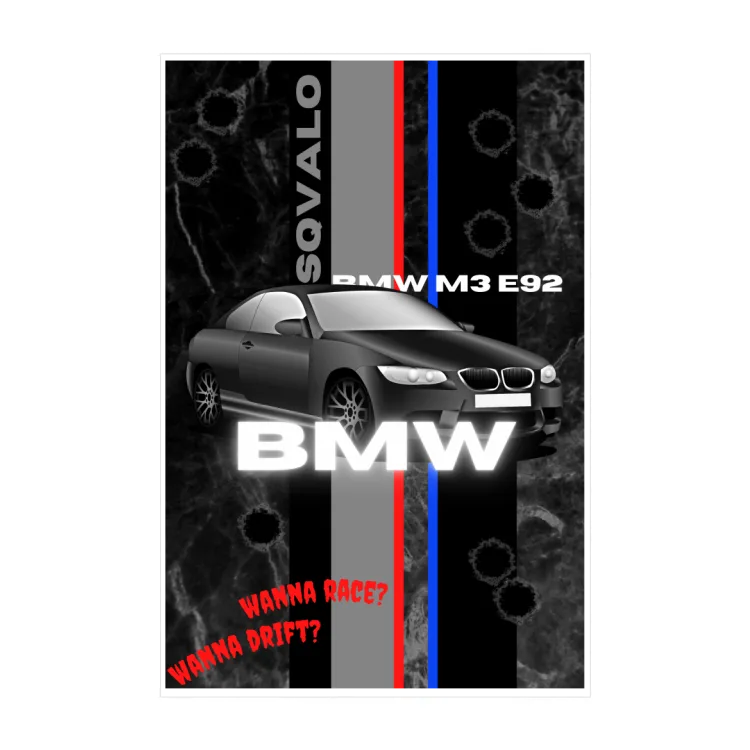 Canvas BMW M3 e92