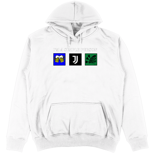 Felpa Unisex con Cappuccio