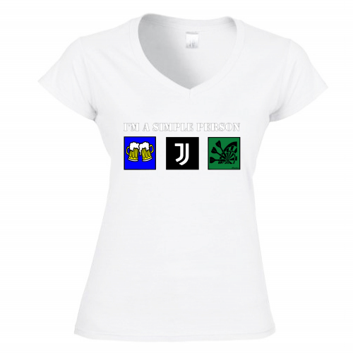 T-Shirt Donna Scollo V