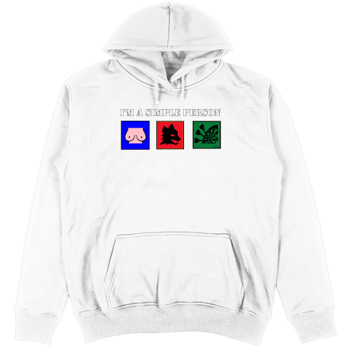 Felpa Unisex con Cappuccio
