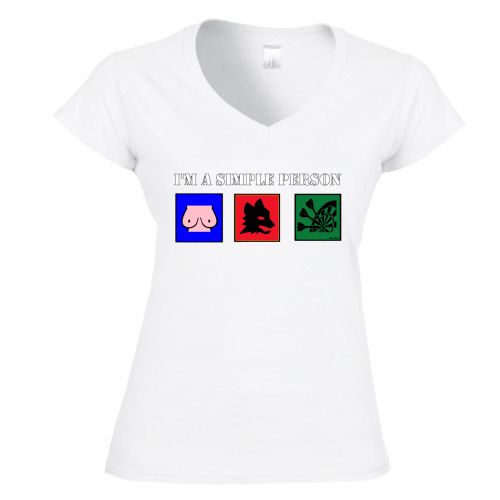 T-Shirt Donna Scollo V